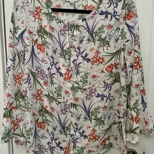Floral Print Women's Top